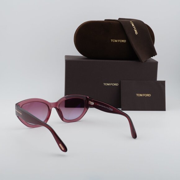 Tom Ford Penny FT1086 66Y Cat Eye Sunglasses – Pink/Pink main image 5